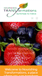 Mobile Screenshot of nourishingtransformations.com